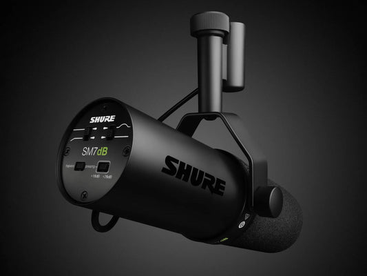 TECH REVIEW : An audio icon is reborn – the Shure SM7dB - BG AudioVisual PTY LTD