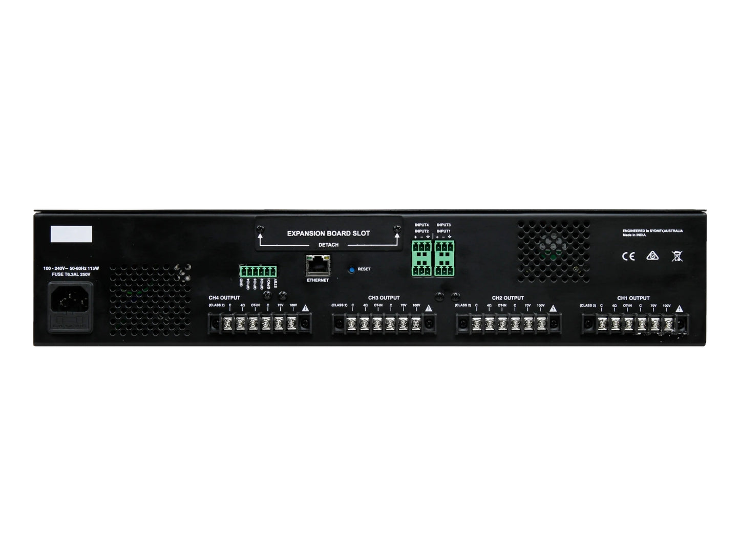 Australian Monitor IS4250P: Premium 4-Channel Power Amplifier
