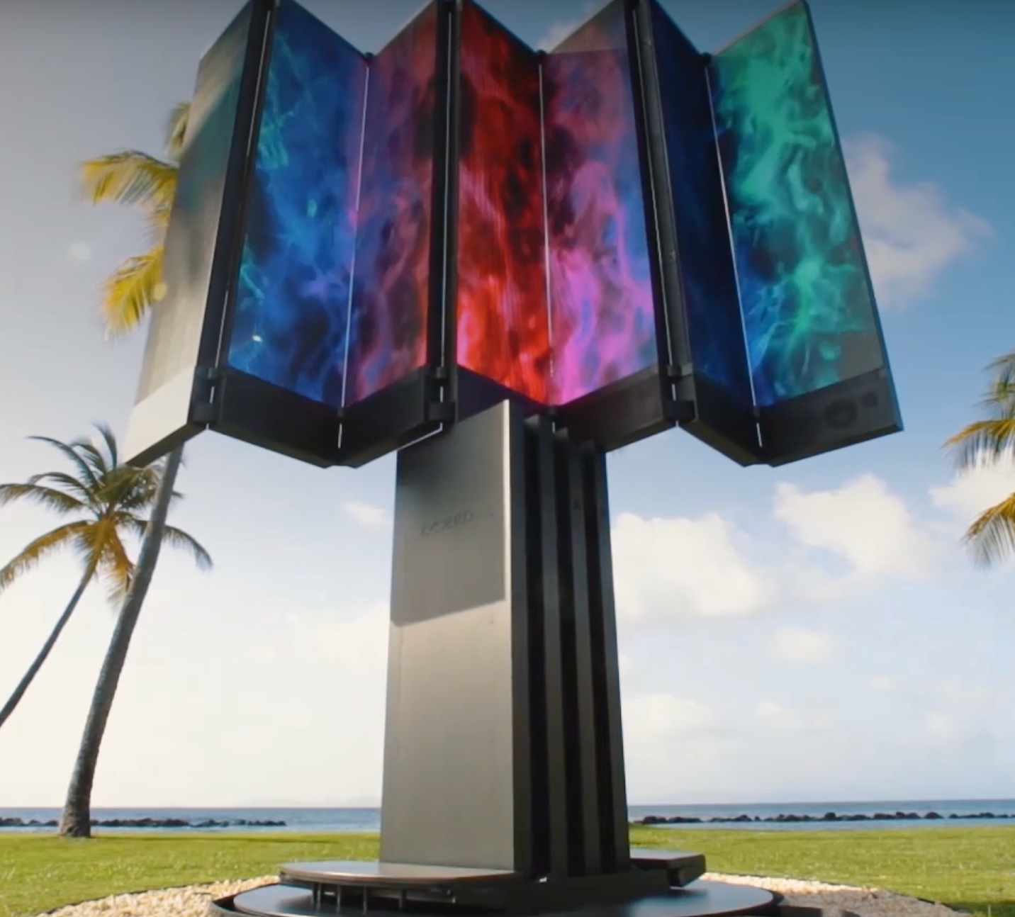 c seed big screen tv