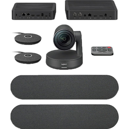 Logitech Rally Plus: Premium Video Conferencing for Large Rooms - BG AudioVisual