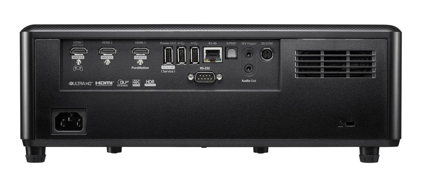 Optoma UHZ55 4K Projector - Black - BG AudioVisual