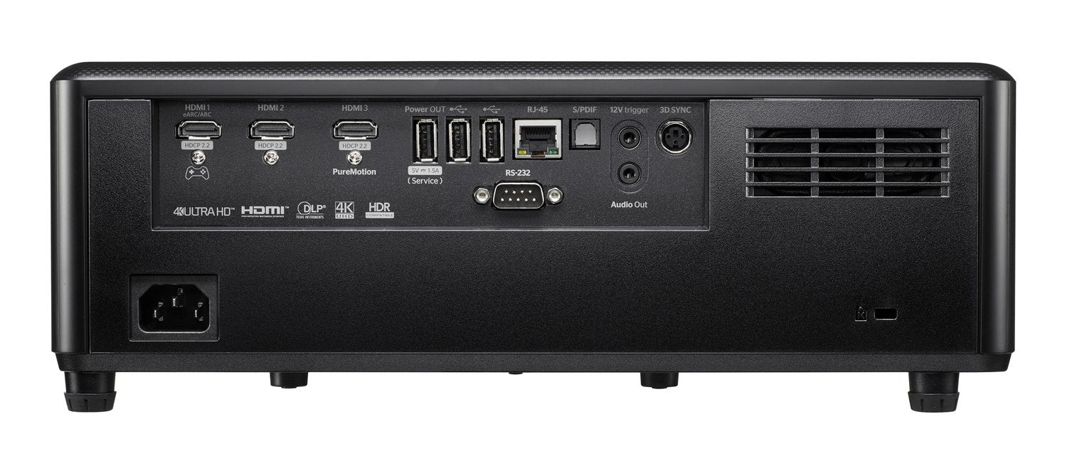 Optoma UHZ55 4K Projector - Black - BG AudioVisual