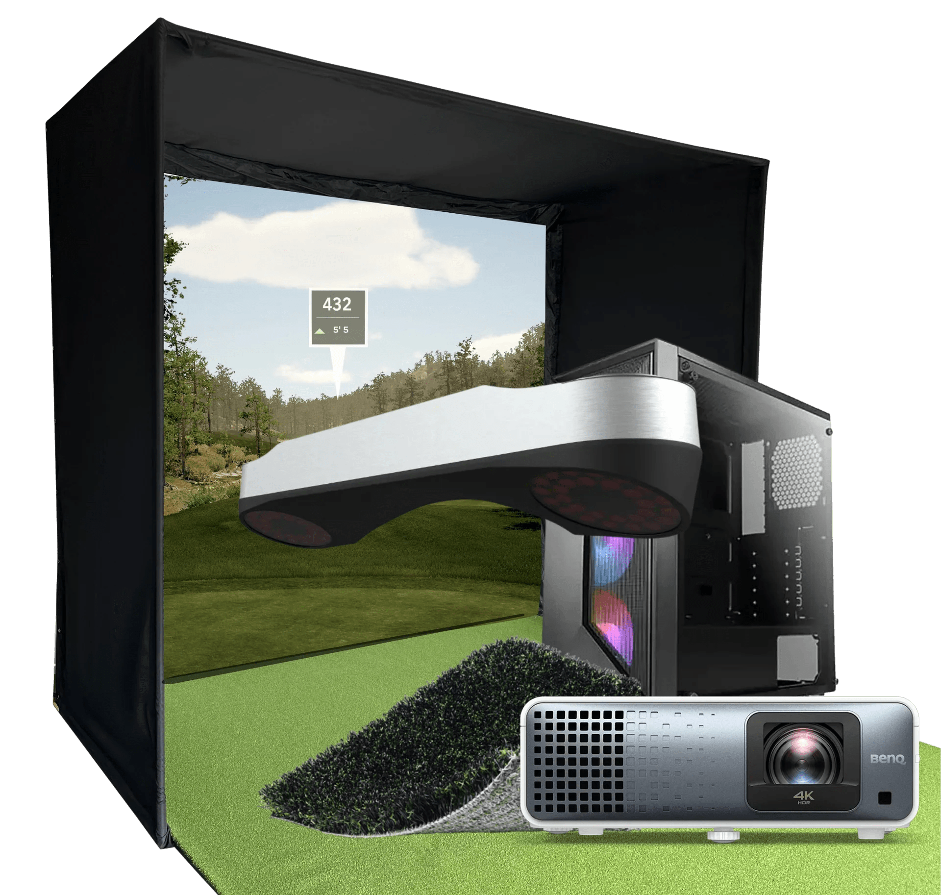 Premium Golf Simulator Package - BG AudioVisual