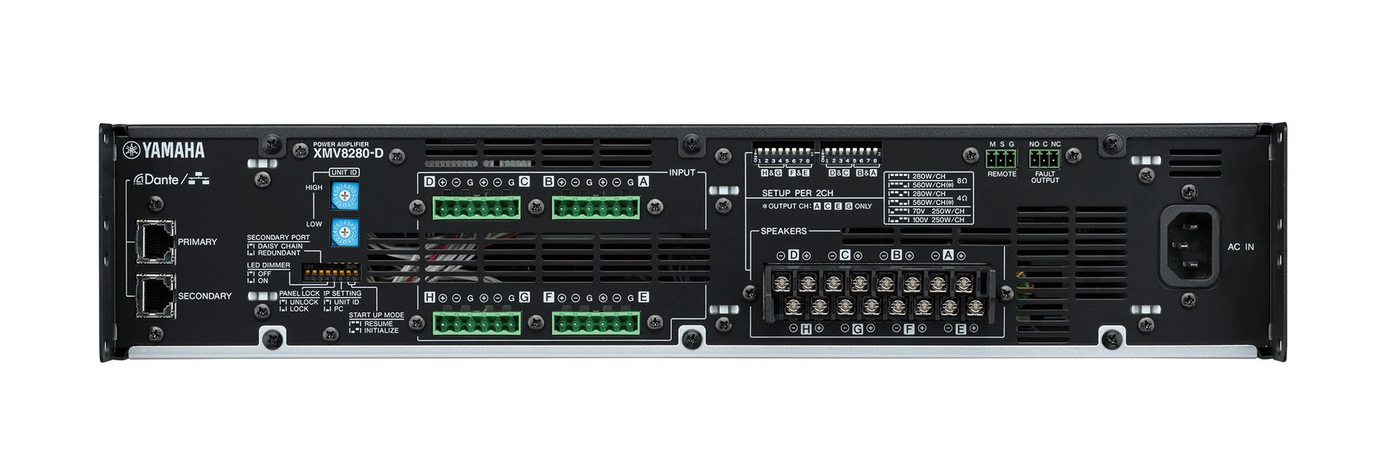 Yamaha XMV4280 Multi - Channel Power Amplifier - BG AudioVisual