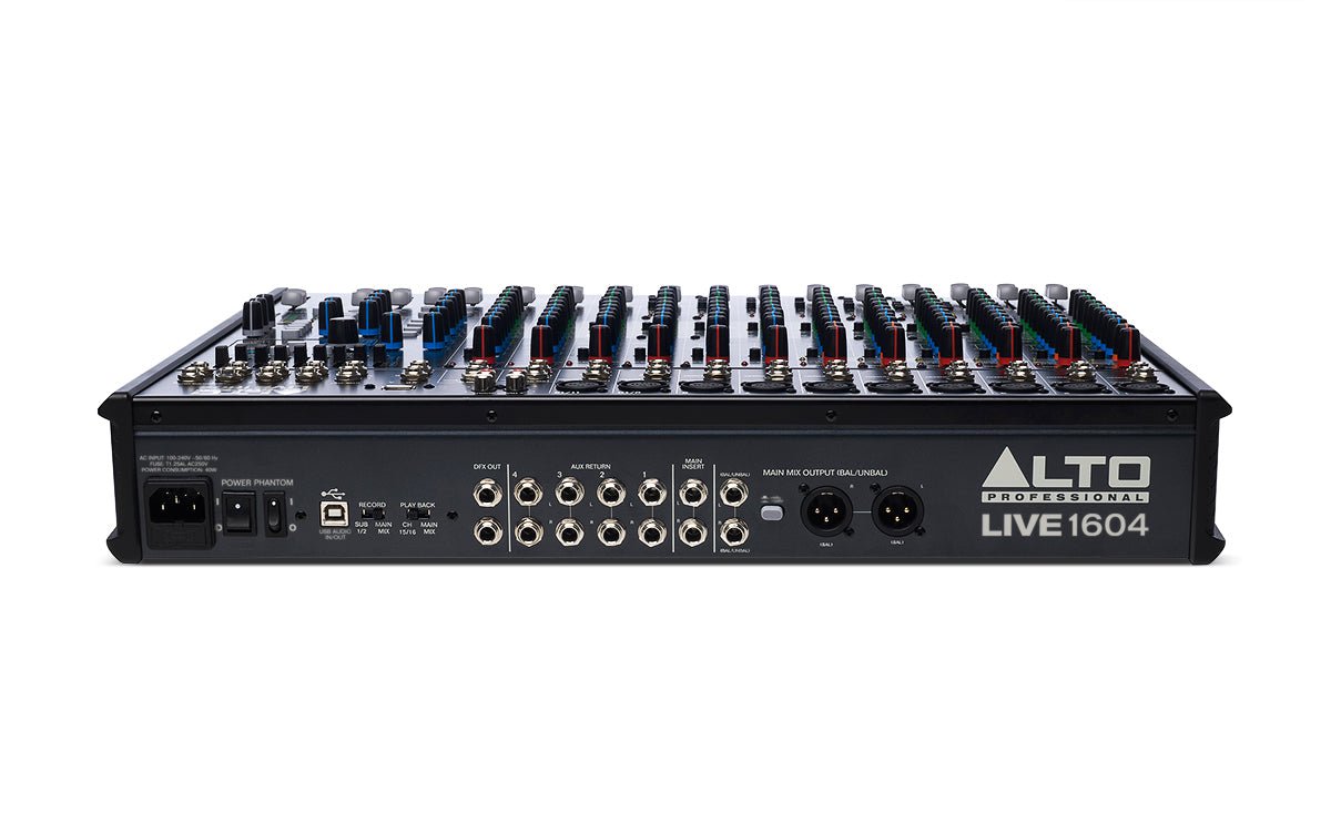 Alto Professional Mixing Console 12 / 16 / 24 Channels - BG AudioVisual