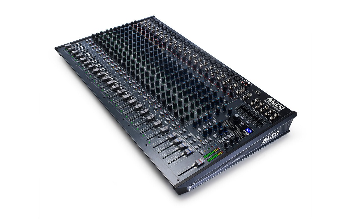 Alto Professional Mixing Console 12 / 16 / 24 Channels - BG AudioVisual