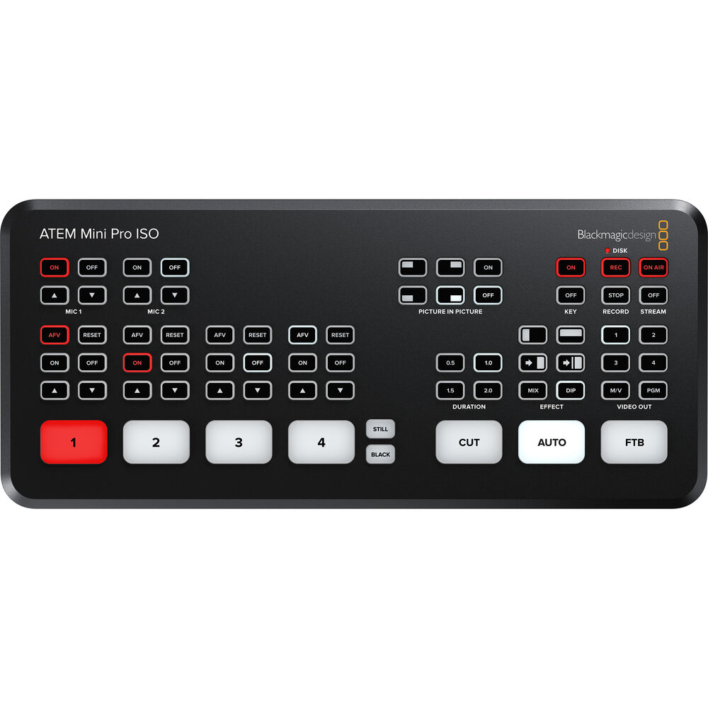 Blackmagic ATEM Mini Pro ISO - BG AudioVisual