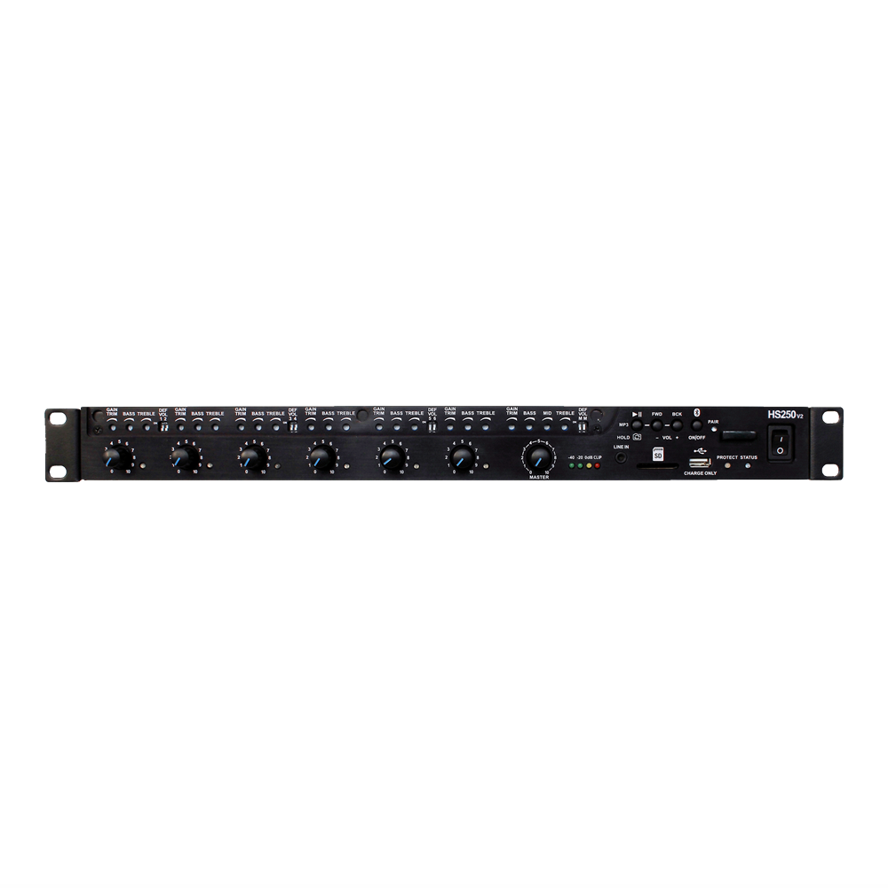 Australian Monitor HS250-V2: 250W Class D Mixer Amplifier