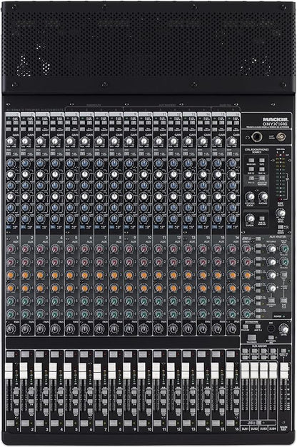 Mackie Onyx 1640i: 16-Channel Premium Analog Mixer with FireWire - EX DEMO