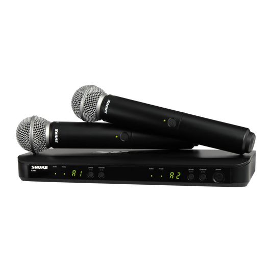 Shure BLX288/SM58 Wireless Dual Microphone System
