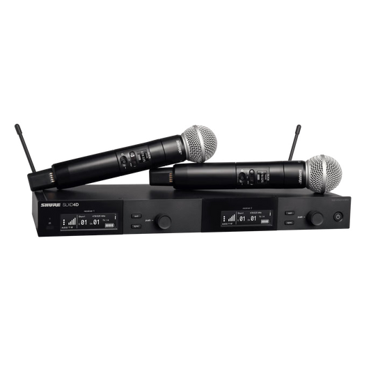 Shure SLXD24D/SM58 Dual Digital Wireless Microphone System