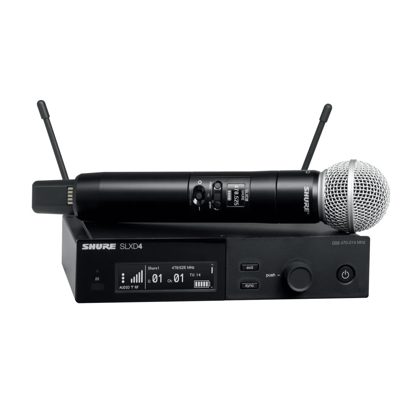 Shure SLXD24/SM58 Digital Wireless Microphone System