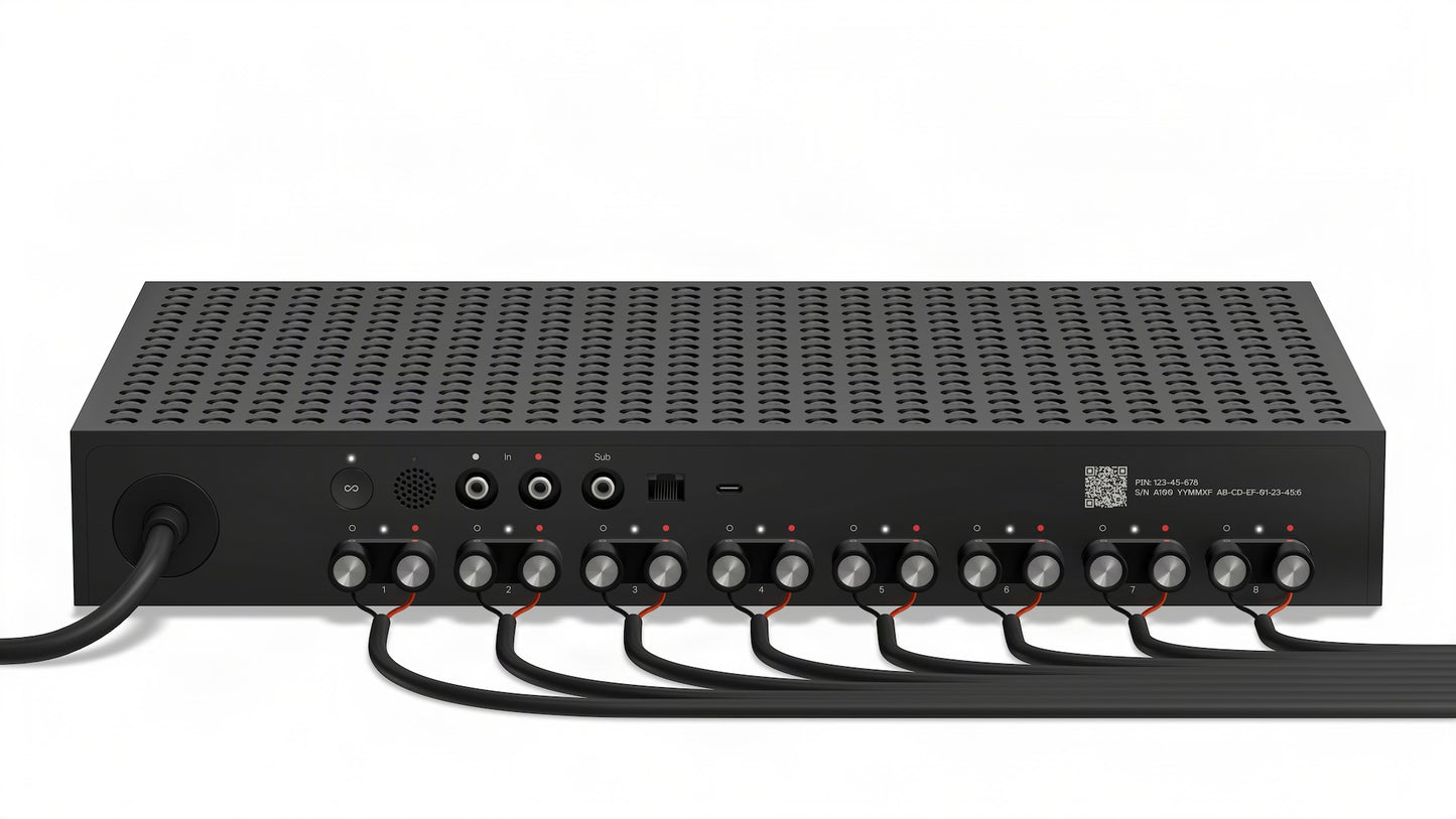Sonos Amp Multi: High-Performance 8-Channel Multizone Amplifier