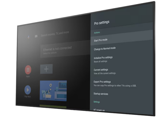 Sony BRAVIA BZ30L Series: Professional 4K HDR Digital Signage Displays