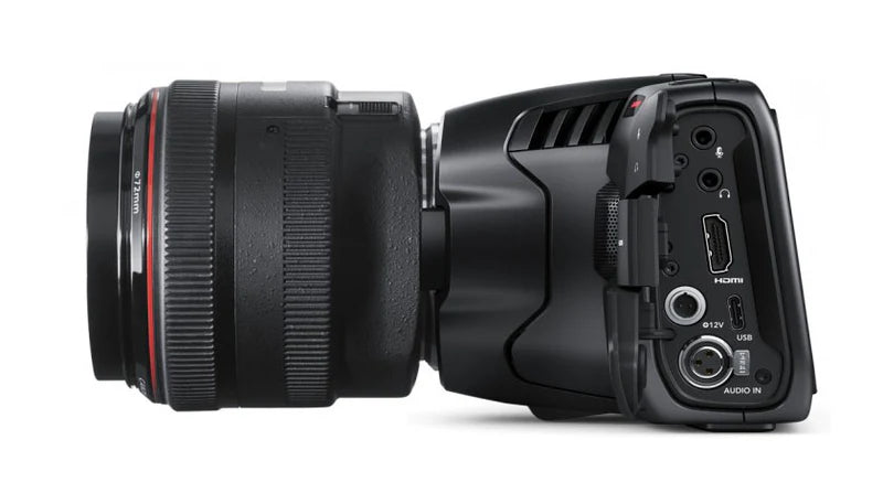 Blackmagic Design Pocket Cinema Camera 6K Pro: Professional Super35 Digital Film Camera