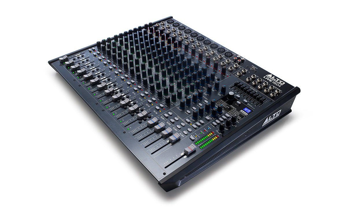 Alto Professional Mixing Console 12 / 16 / 24 Channels - BG AudioVisual