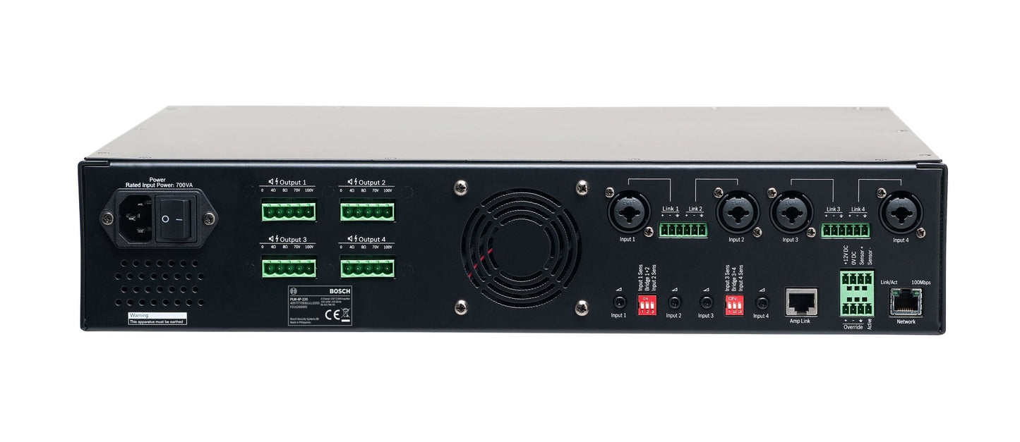 Bosch PLM Plena Amplifier - BG AudioVisual