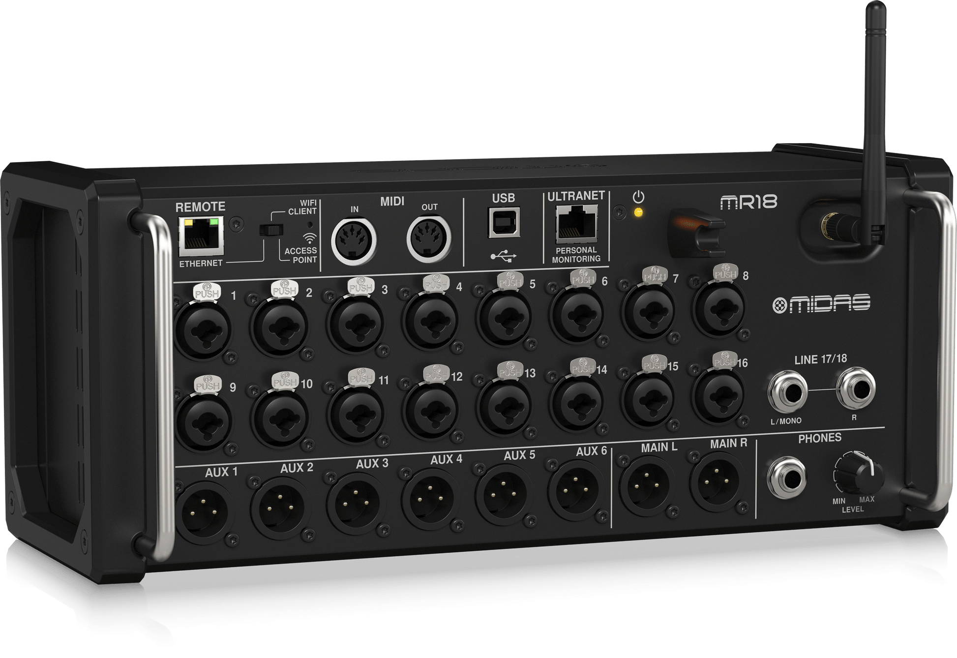 Midas MR18 Digital Mixer with iPad Control - BG AudioVisual